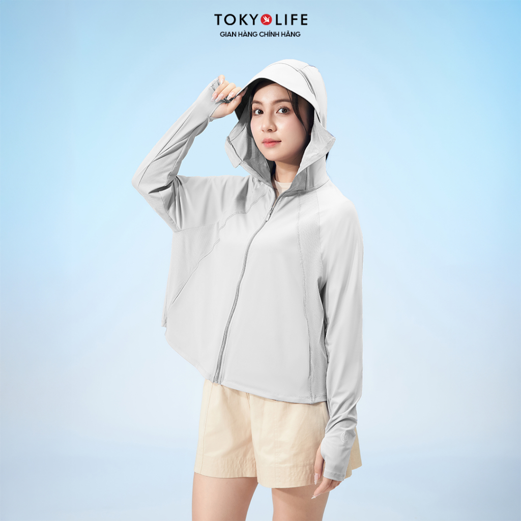Áo Khoác Chống Nắng Chống Tia UV Nữ Sunstop Ice Form Babydoll Chất Su Lạnh Thoáng Mát 40003391 - TOKYOLIFE | BigBuy360 - bigbuy360.vn