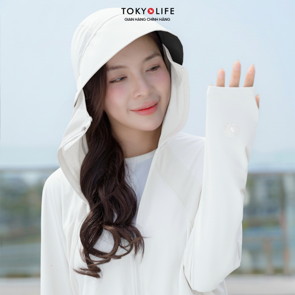 Áo Khoác Chống Nắng Chống Tia UV Nữ Sunstop Ice Form Babydoll Chất Su Lạnh Thoáng Mát 40003391 - TOKYOLIFE | BigBuy360 - bigbuy360.vn