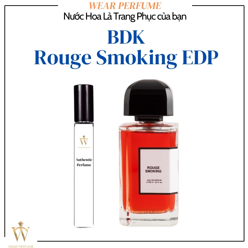 [Mẫu thử] - 10ML Nước hoa unisex BDK Parfums Rouge Smoking - Wear Perfume