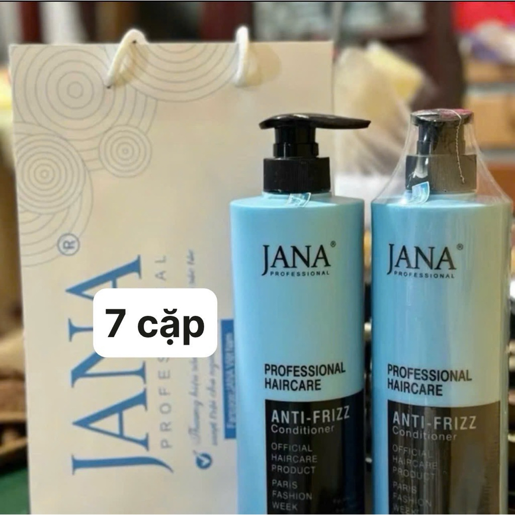 [COMBO 2 CHAI] Cặp dầu gội + Xả Janna 800ml/1 chai