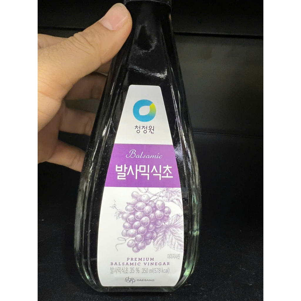 DẤM NHO BALSAMIC VINEGAR HÀN QUỐC 350ml - 발사믹 식초