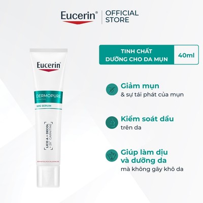 [KOL x Eucerin]  Tinh chất dưỡng cho da mụn Eucerin Pro Acne SOS Serum 40ml