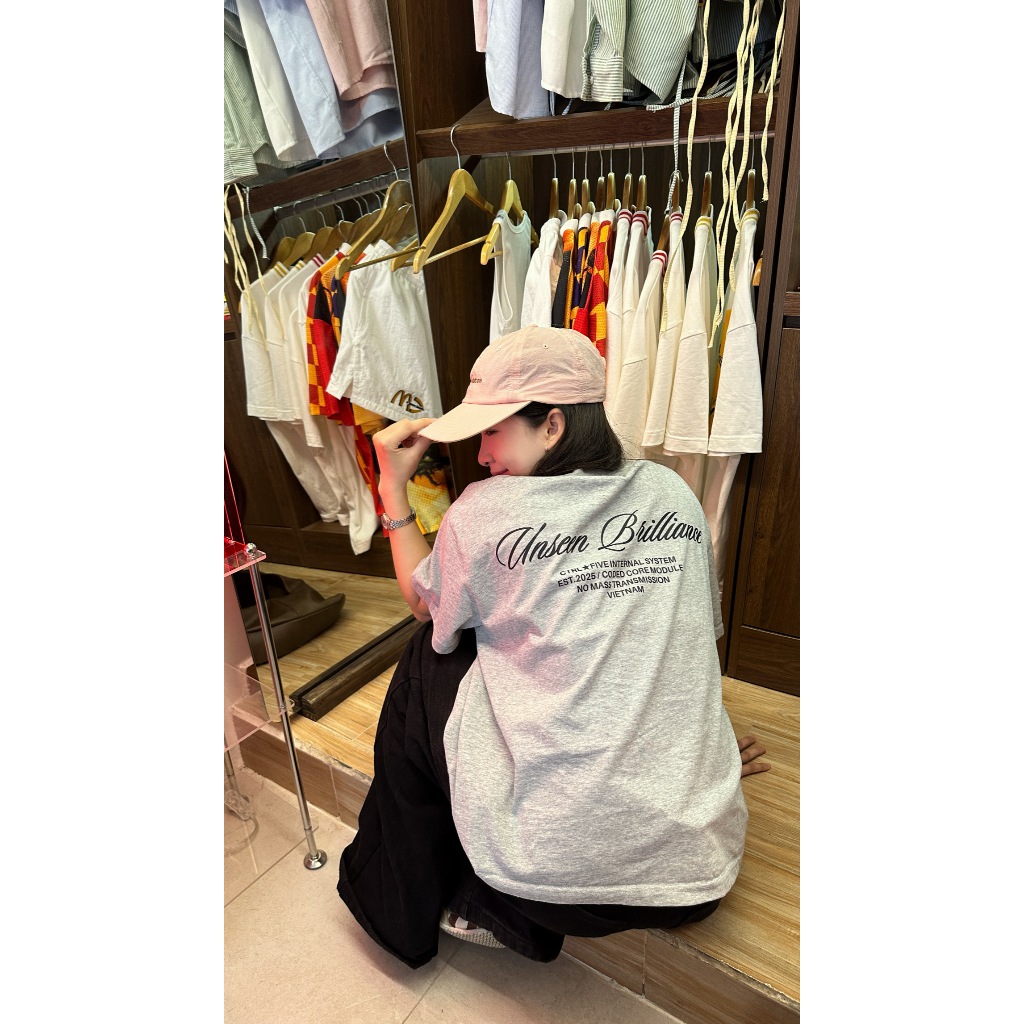 Áo Thun Local Brand CTRL FIVE Unseen Brilliance Form BOXY Vải Cotton 2 chiều 250gsm Unisex | BigBuy360 - bigbuy360.vn