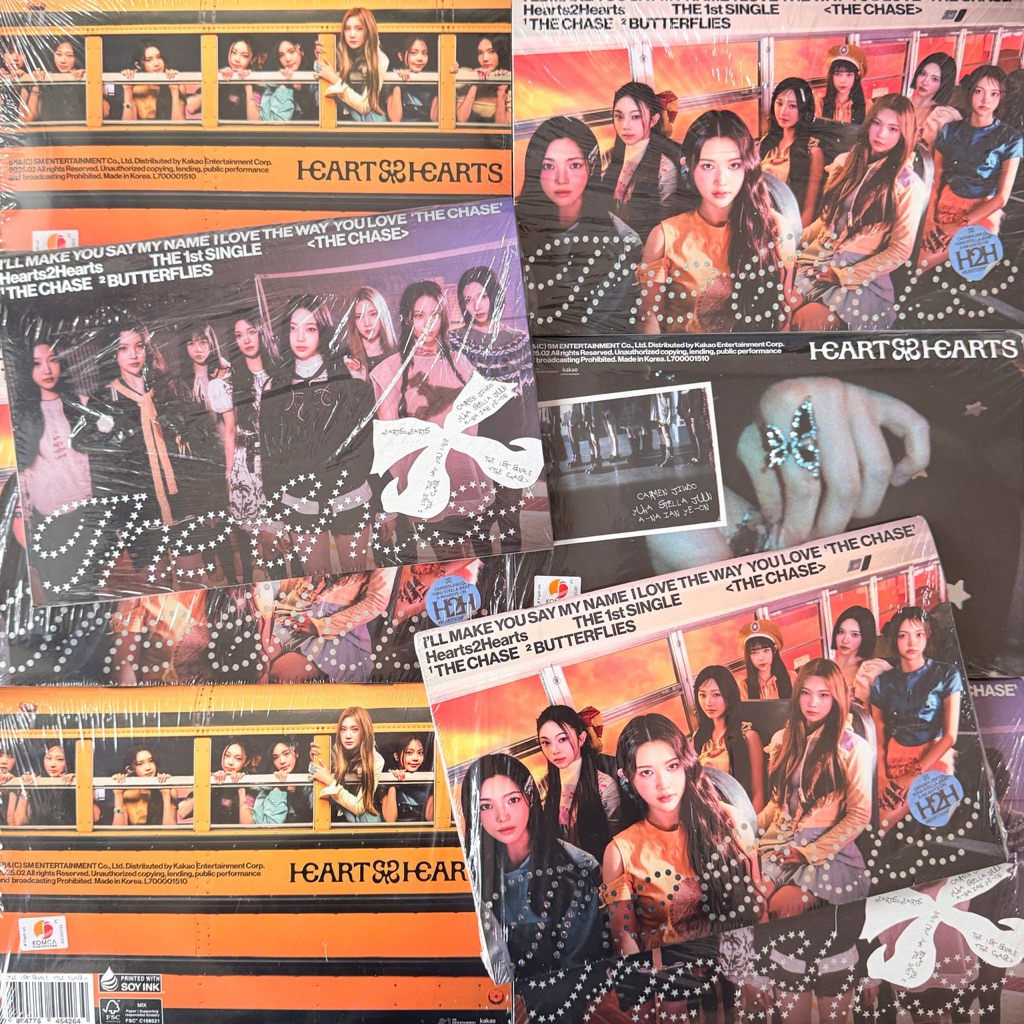 Bộ ảnh album HEARTS2HEARTS - The Chase