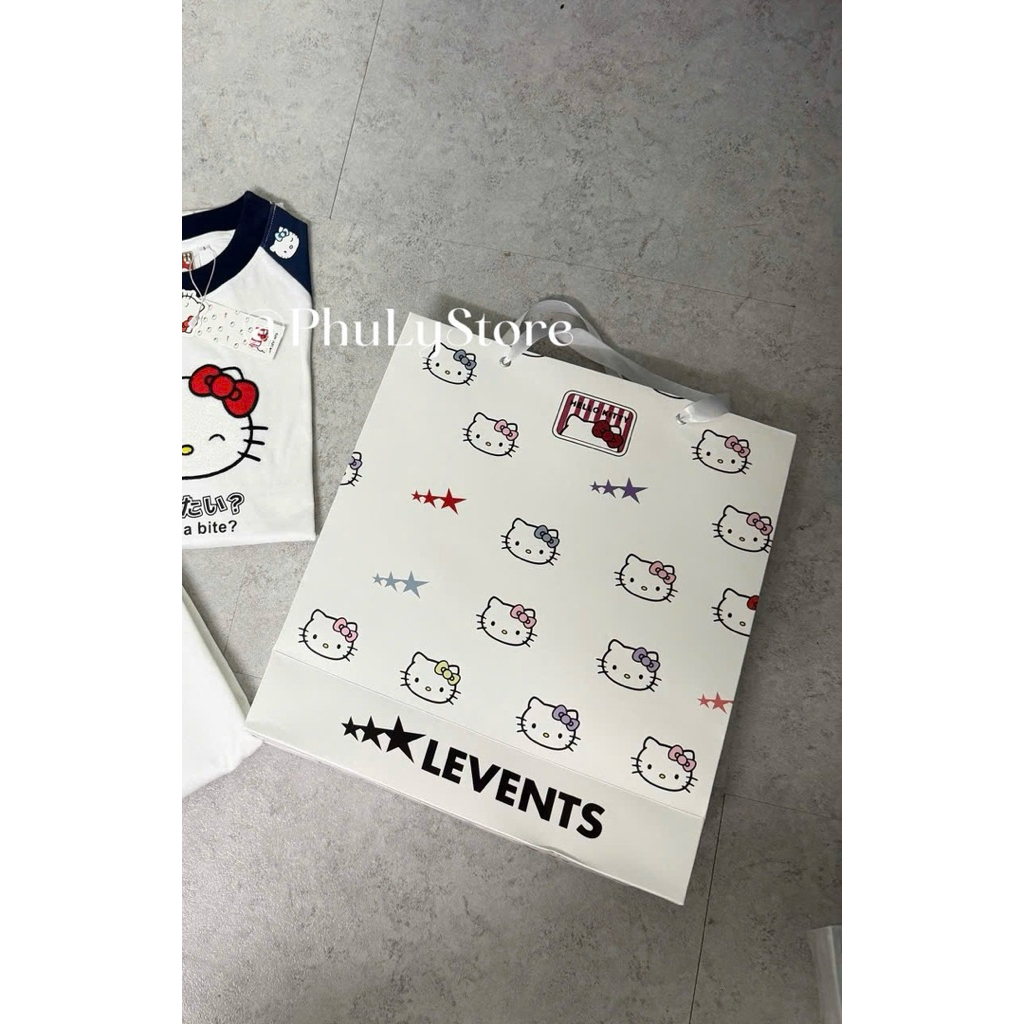 TÚI GIẤY LEVENT x KITTY | DẦY DẶN ~ DỄ THƯƠNG