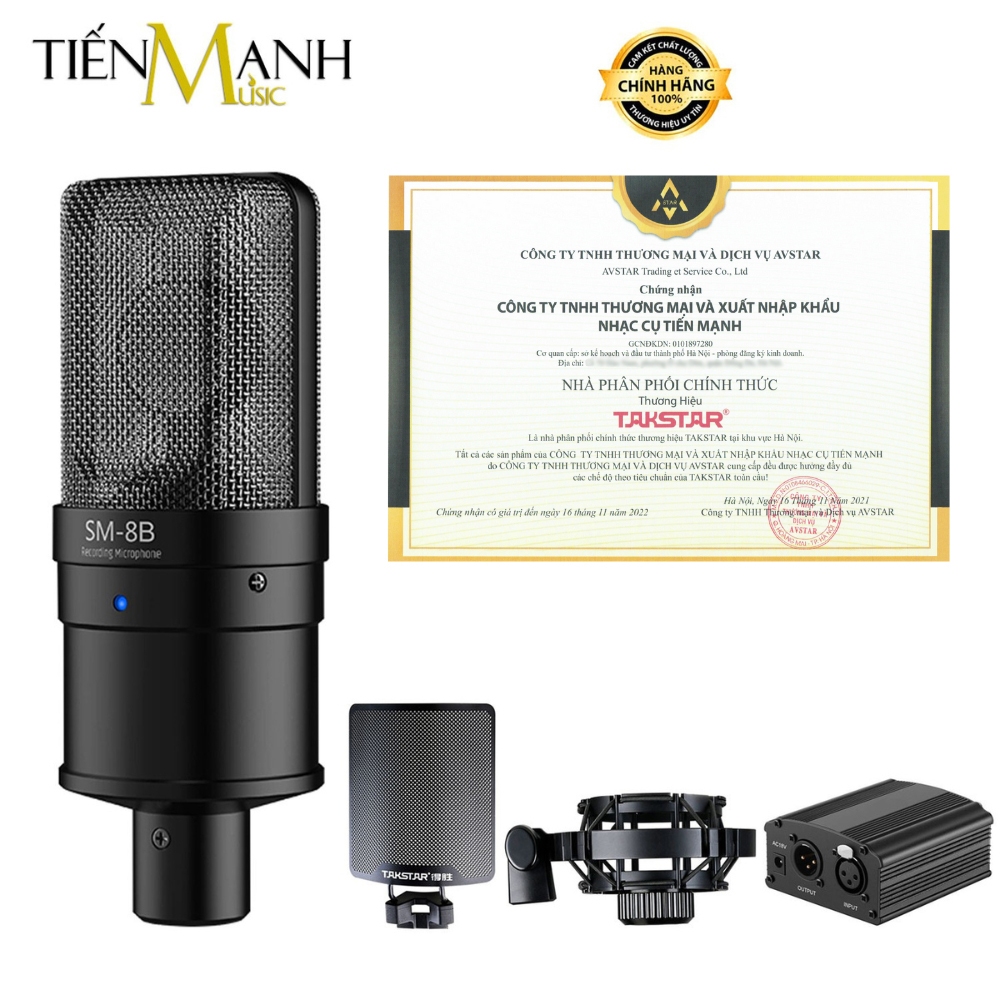 [Chính Hãng] Micro Takstar PC-K850 Mic Thu Âm Livestream Phòng Thu Studio PC K850 Microphone PCK850