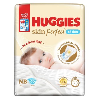 Tã quần/ Tã Dán Huggies Skin Perfect Mega Jumbo M98+4/ L88+4/XL72+4/XXL64+4 với 2 vùng thấm giảm kích ứng da