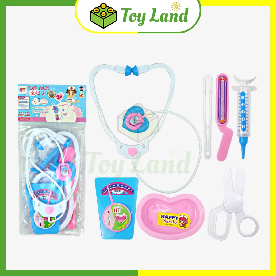 [Hoàng Thu] Túi Đồ Chơi Bác Sĩ Mini HT7542 Trò Chơi Nhập Vai Trẻ Em Nhựa An Toàn Cao Cấp Phát Triển