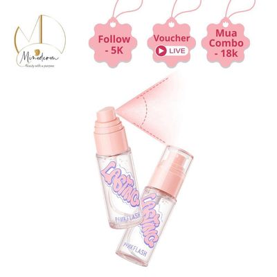 Xịt khóa nền Pinkflash Cố Định Lớp Trang Điểm, Kiềm Dầu, Chống Dính, Không Phai Màu 40ml