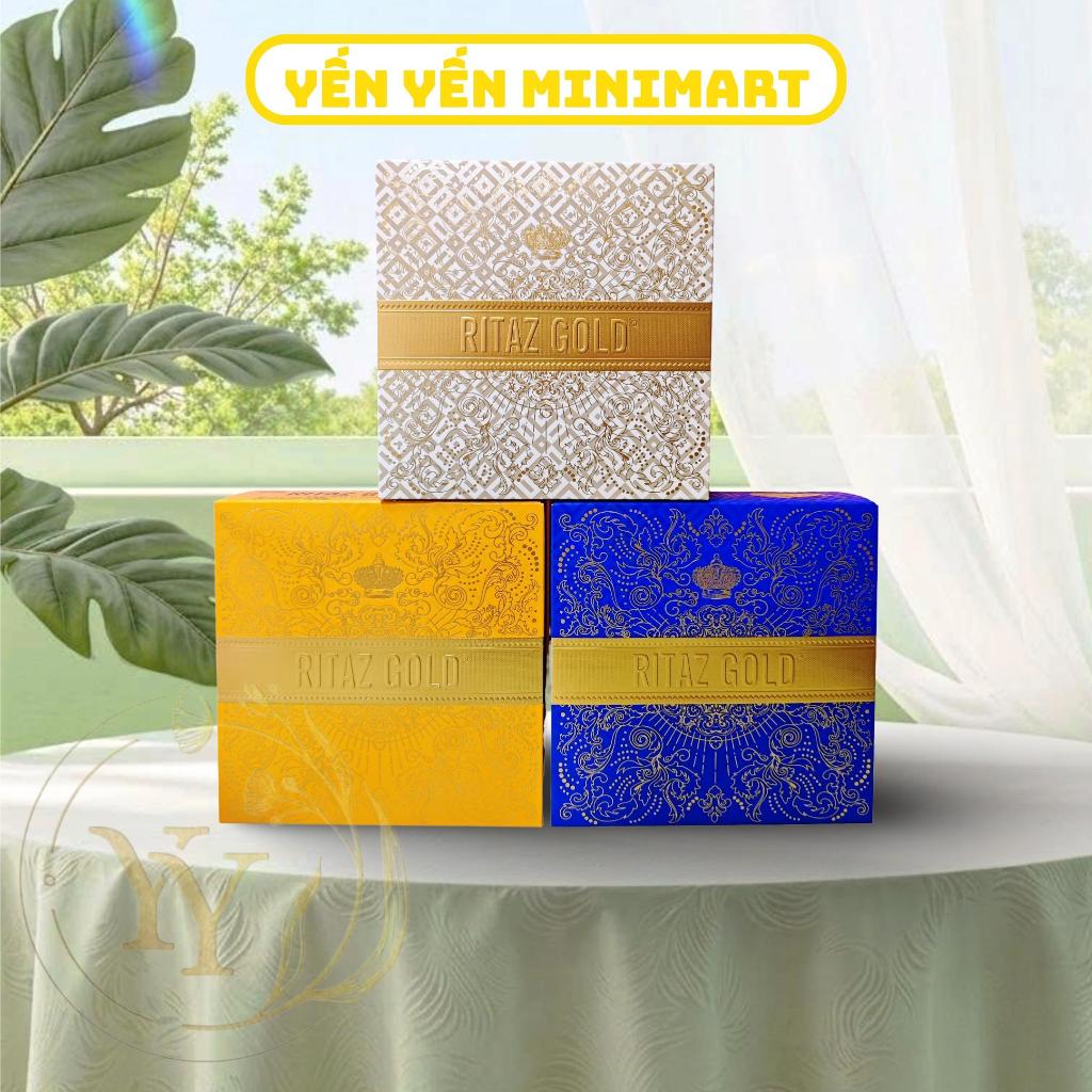 Bánh Quy Ritaz Gold Thập Cẩm 4 Vị - Hộp Giấy Vuông 105g Và Hộp Giấy Chữ Nhật 105g (Malaysia)