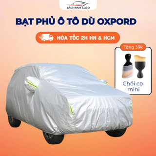 Bạt phủ ô tô toàn diện oxpord ,áo bạc phủ trùm oto xe hơi 4,5,7 chỗ 3 lớp chống mưa , chống nắng , bảo hành 12 tháng