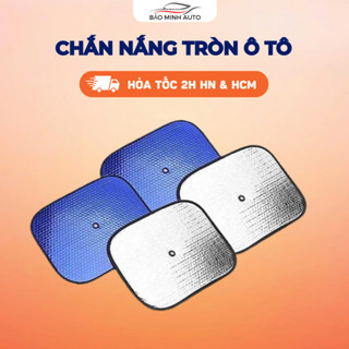 Tấm Che Nắng Ô Tô - Tấm Chắn Nắng Ô Tô Loại Dày, Tráng Bạc Chống Nóng
