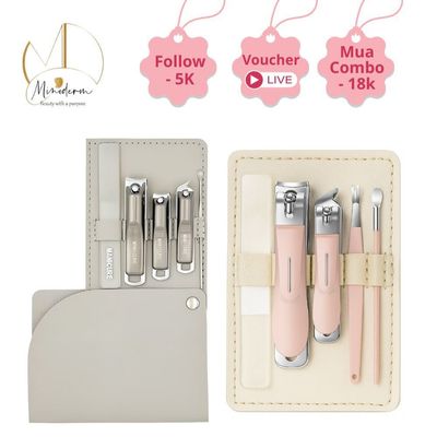 Bộ dụng cụ làm móng tay chân BEABIAI 8 món làm nail, chất liệu cao cấp, chuyên nghiệp, đa năng