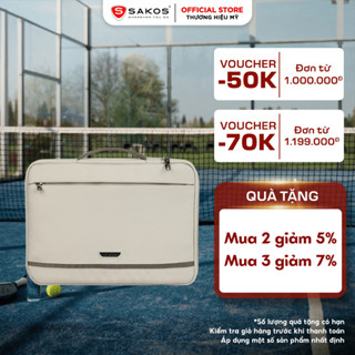 Túi Đựng Laptop SAKOS FILOX Nhiều Size 13 Inch / 14 Inch / 15.6 Inch Chất Liệu Polyester Cao Cấp, Chống Sốc Tối Ưu