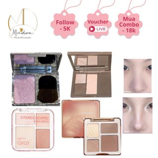 Bảng phấn tạo khối và bắt sáng BEABIAI dễ tán, không lem, nâng tone da, chông thấm nước