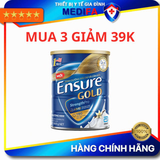 [DATE 2027+] Sữa Bột Ensure Gold (HMB) 850g/800g Hương Vani Truyền Thống, Chính Hãng Abbott