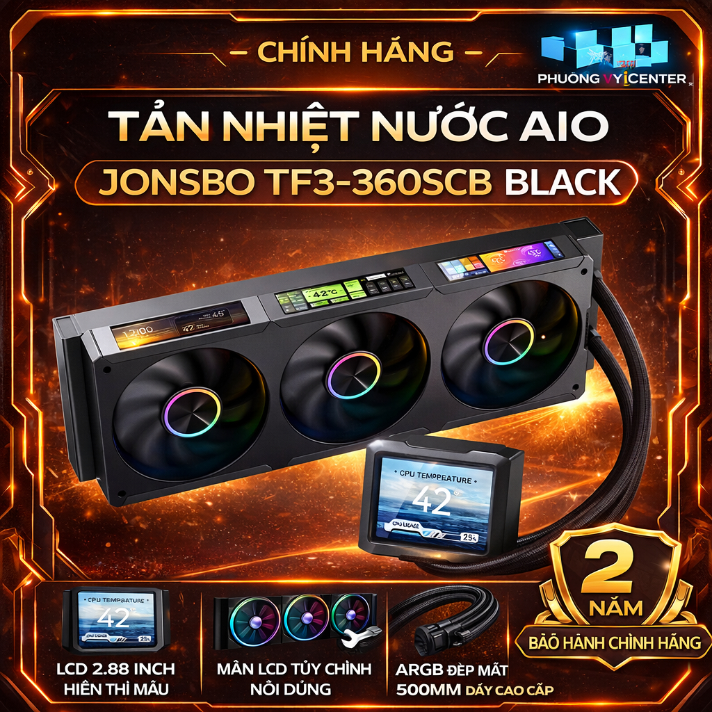 Tản nhiệt nước AIO JONSBO TF3-360SCB Black