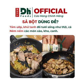 Natural Sả bột 30gr Dh Foods - Sả Bột Cay Thơm Khử Mùi Tanh, Tẩm Ướp Món Ăn Tiện Lợi, Nhanh Chóng, Tiện Lợi