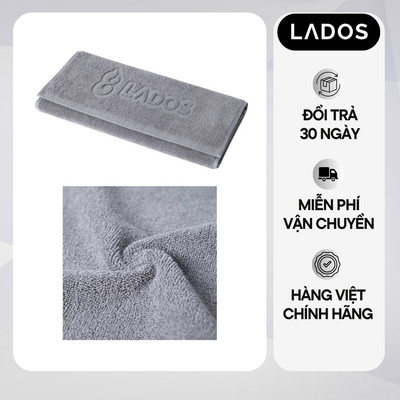 Khăn Thể Thao 100% Cotton LADOS-3012 Logo dập Nổi Cao Cấp, Mềm Mịn Thấm Hút Nước Tốt, Khăn Lau Mặt Khăn Tắm