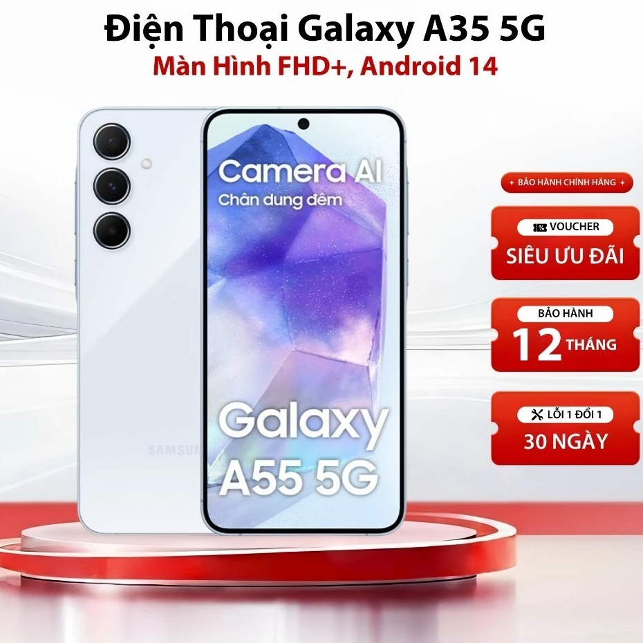 Điện thoại Samsung Galaxy A35 5G Ram 8GB/256GB Hàng Chính Hãng VN Likenew Fullbox