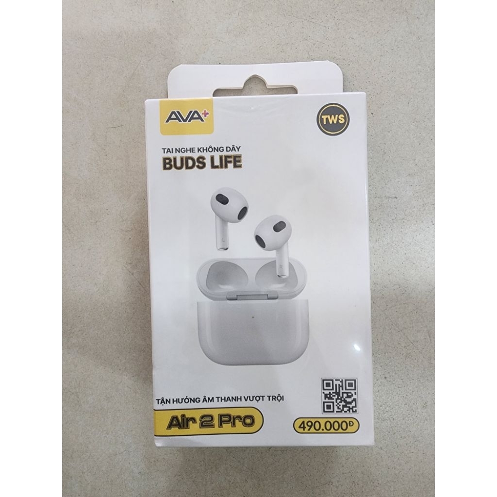 Tai nghe Bluetooth True Wireless AVA+ Buds Life Air 2 Pro