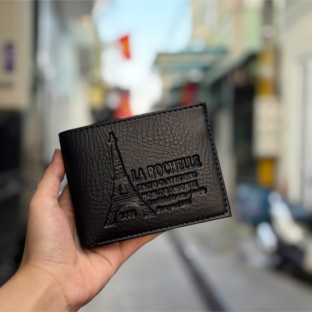 Ví nam bóp nam dáng ngang da cao cấp DT50