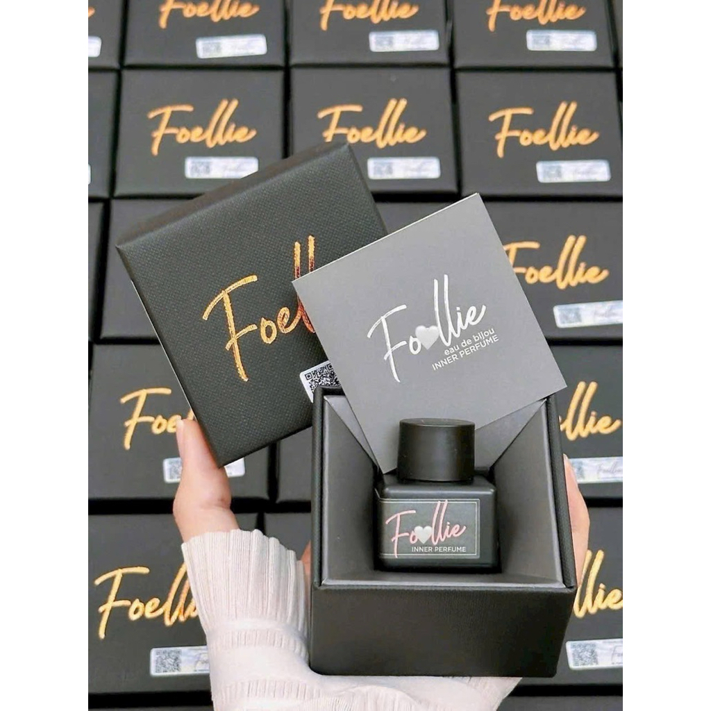 [Che Ten] Nước Hoa Vùng Kín Foellie Đen Hương Hoa Hồng Đen Tự Tin Thơm Mát Cho Nữ