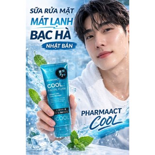 (Nhật) Sữa Rửa Mặt Nam KUMANO Bạc Hà Thơm Mát Rửa Mặt Sạch Cho Nam Giới Ngừa Mụn
