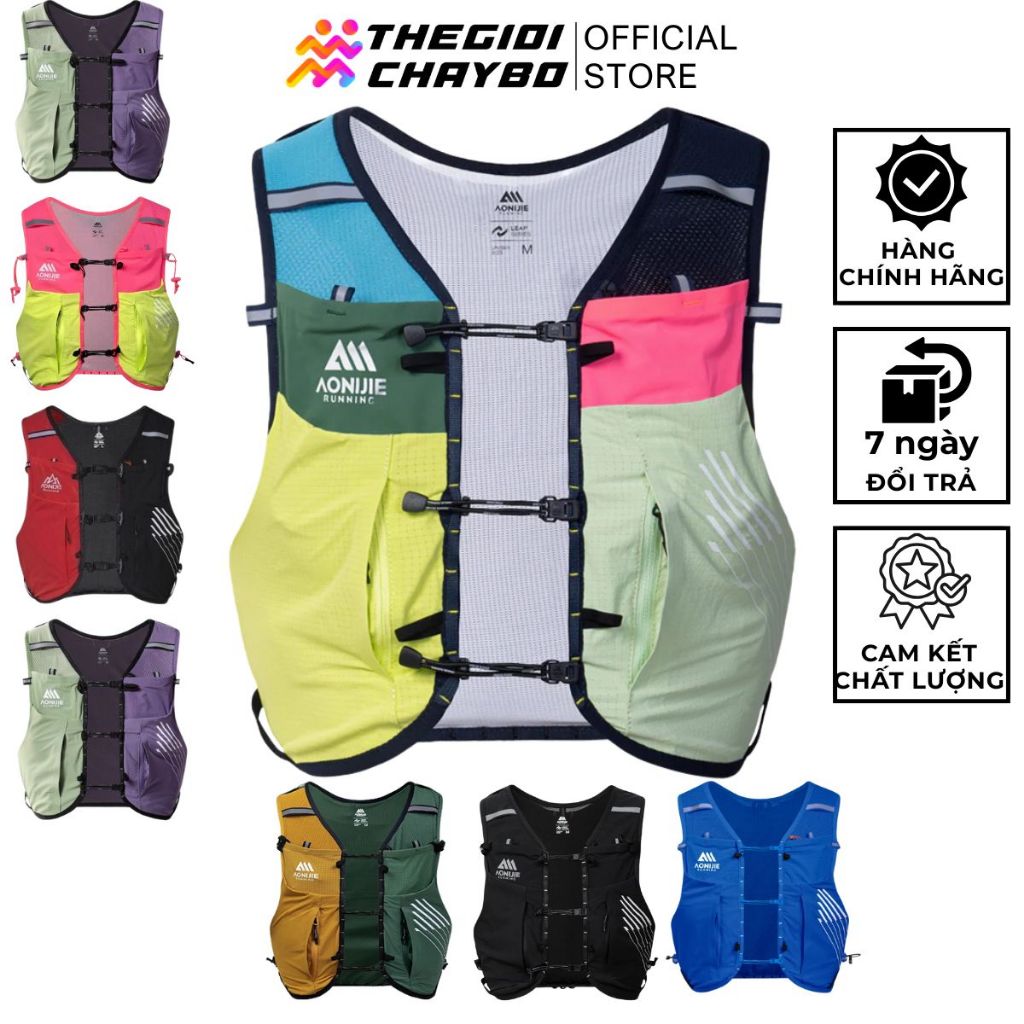 Vest Nước Chạy Bộ Aonijie C9116 5L/10L Chính Hãng – Balo Nước Marathon Trail Siêu Nhẹ