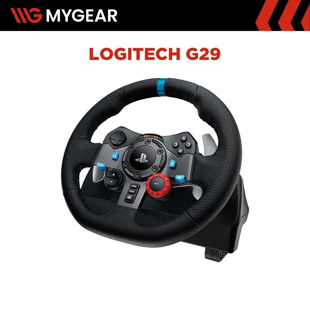 Vô lăng đua xe + bàn đạp Logitech G29 Driving Force - Hàng Chính Hãng