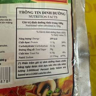 Hạt Nêm Bún Riêu Chay Âu Lạc 500 gr