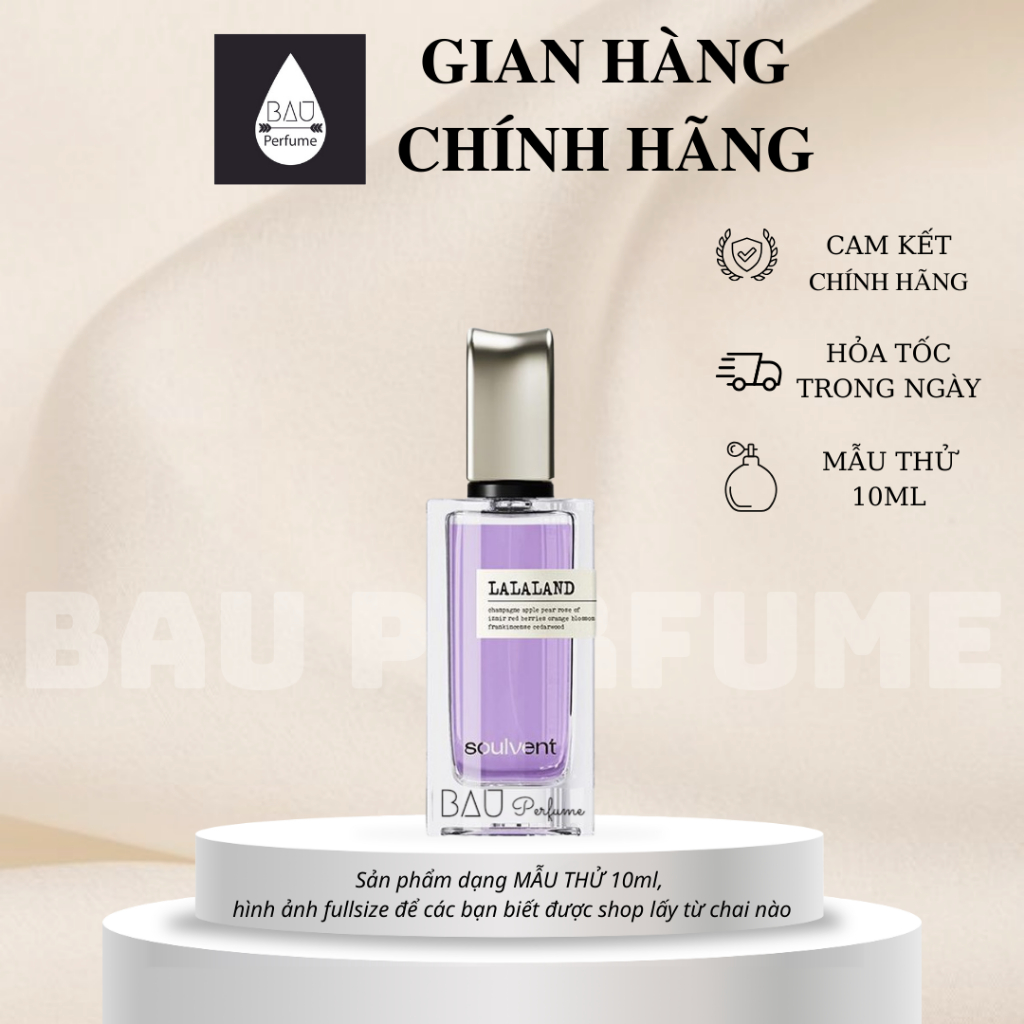 Nước Hoa Unisex Soulvent Lalaland Eau De Parfum