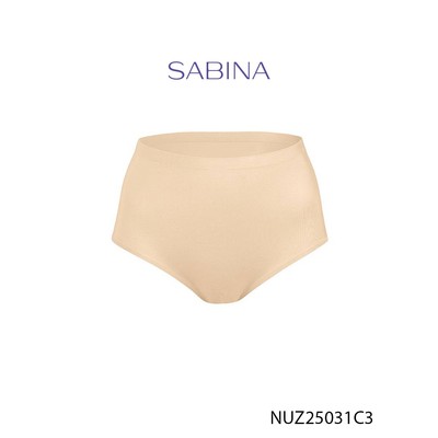 [Độc quyền Online] Quần Lót Lưng Vừa Cạp Cao Không Viền May Màu Trơn Panty Zone By Sabina NUZ25031
