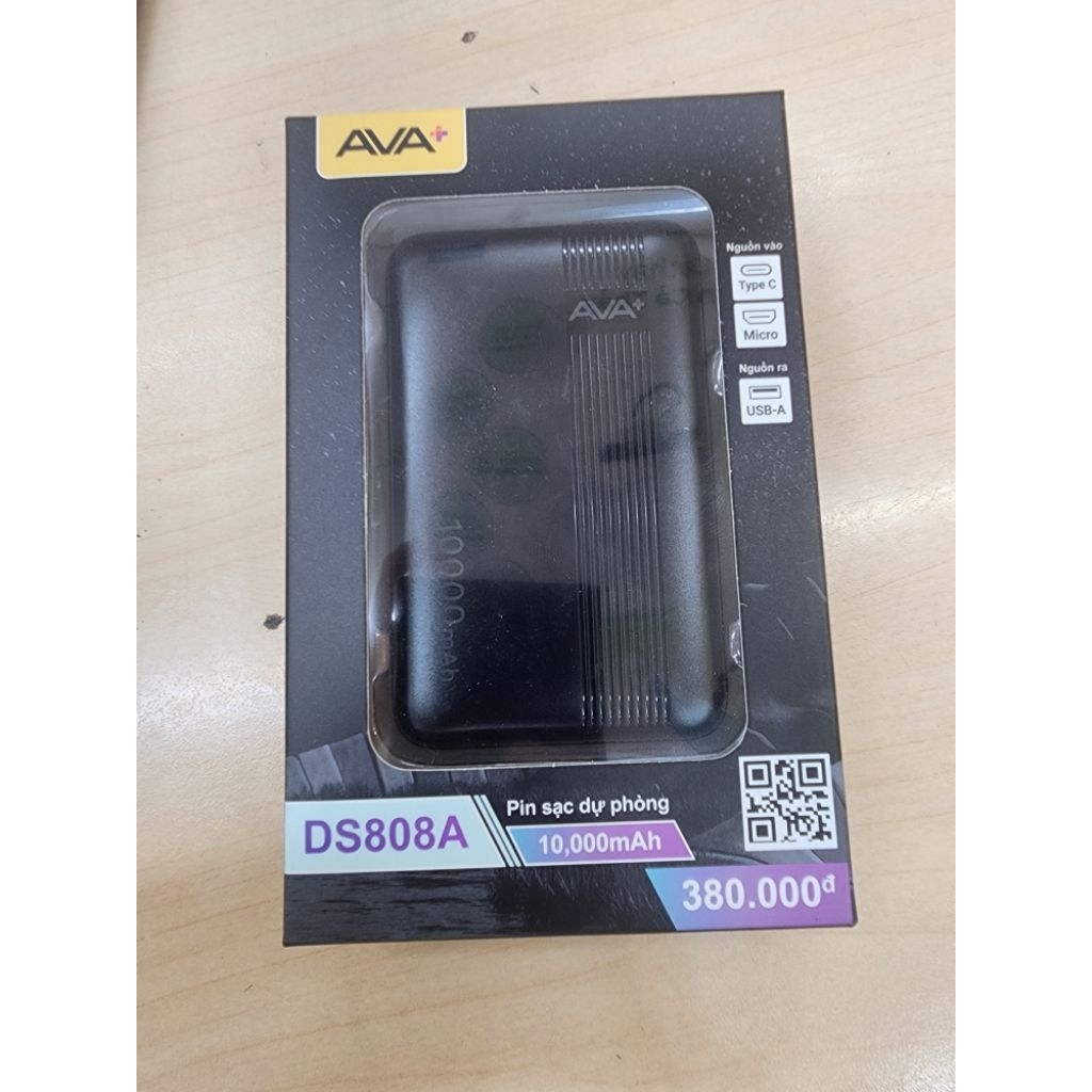 PIN SẠC DỰ PHÒNG 10000mAh Đen [NEW 100%]