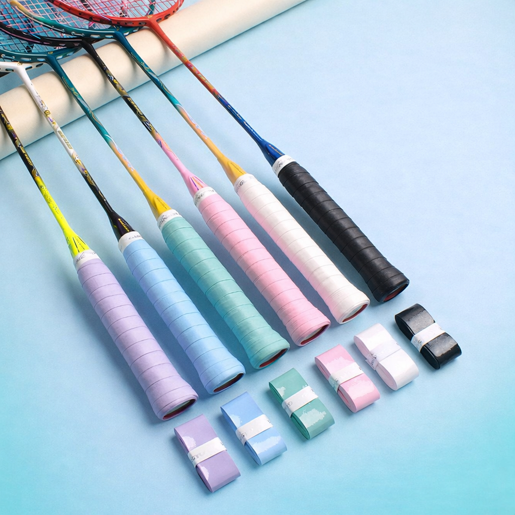 [Loại bám dính]Quấn cán vợt cầu lông vợt Pickleball Guangyu chính hãng cao cấp êm bền độ bám tay cao