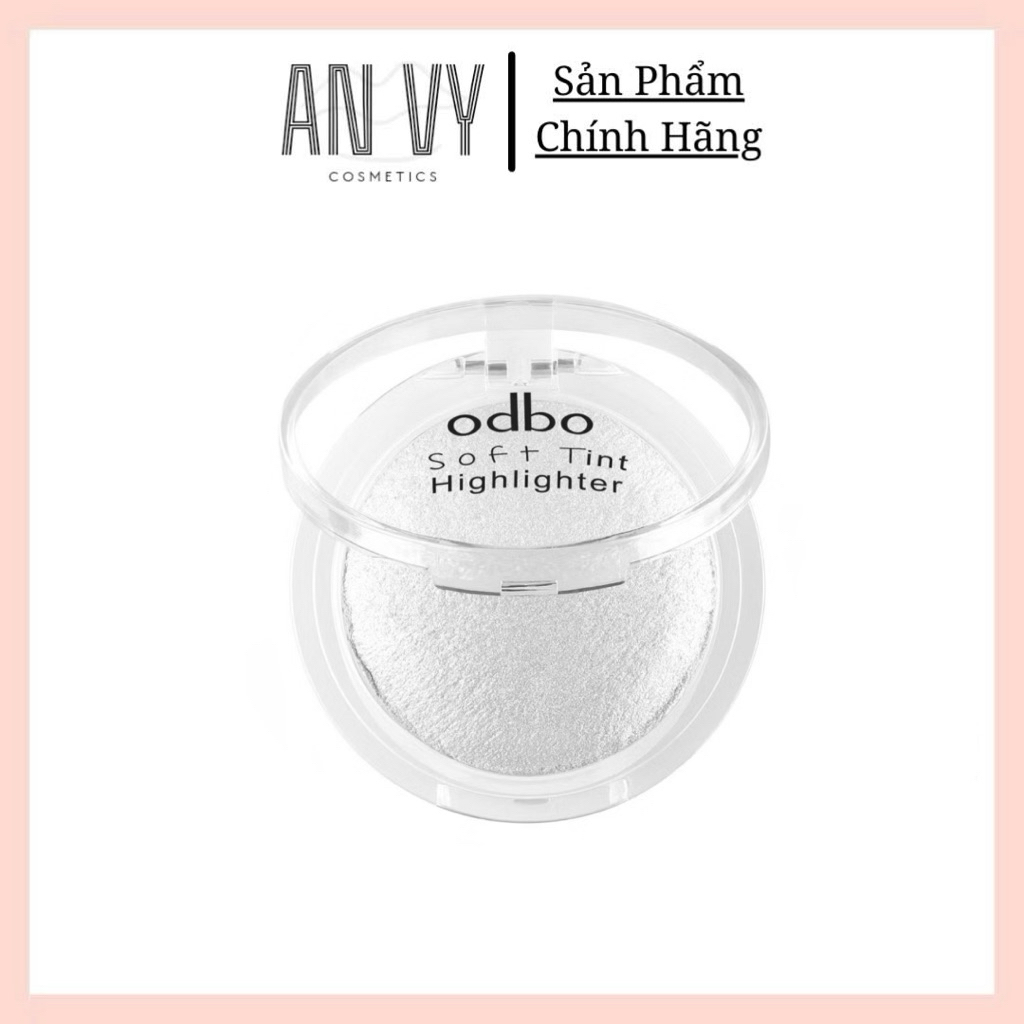 Phấn bắt sáng Highlight Odbo Soft Tint Highlighter 4g / highlight Odbo tròn