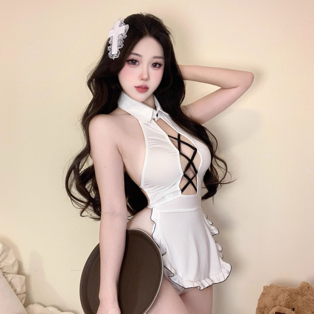 𝐂𝐖𝐄𝐀𝐑.𝐒𝐄𝐗𝐘 Đồ Lót Gợi Cảm, Trang Phục Cô Hầu Gái Ngọt Ngào, Quyến Rũ Bộ Đồ Không Cởi Trên Giường 2151 | BigBuy360 - bigbuy360.vn