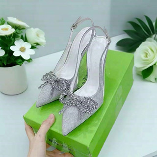 Giày cao gót chất da kim tuyến lấp lánh sang trọng hàng cao cấp Gót 5/7/9 phân KT888