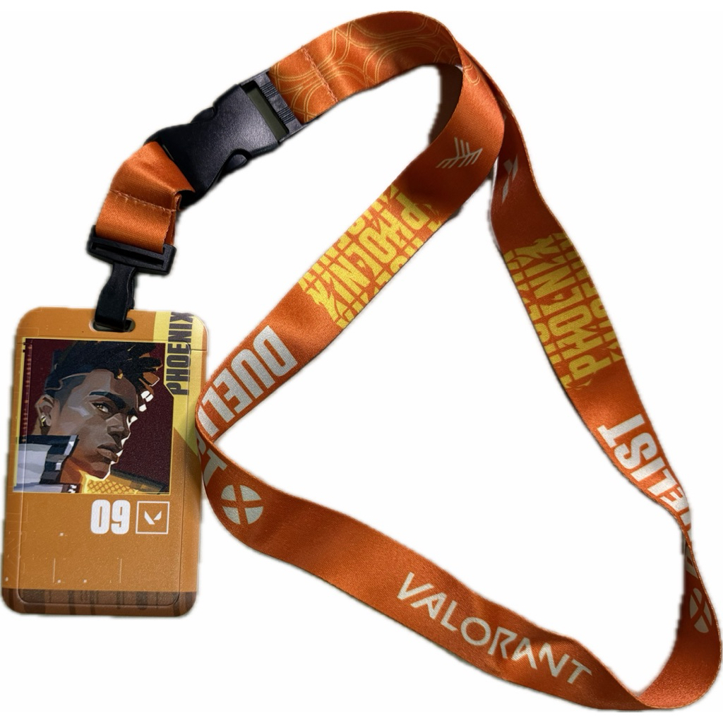 Dây Đeo Thẻ Agent Phoenix VALORANT Quà Tặng Offline Chính Hãng Offline
