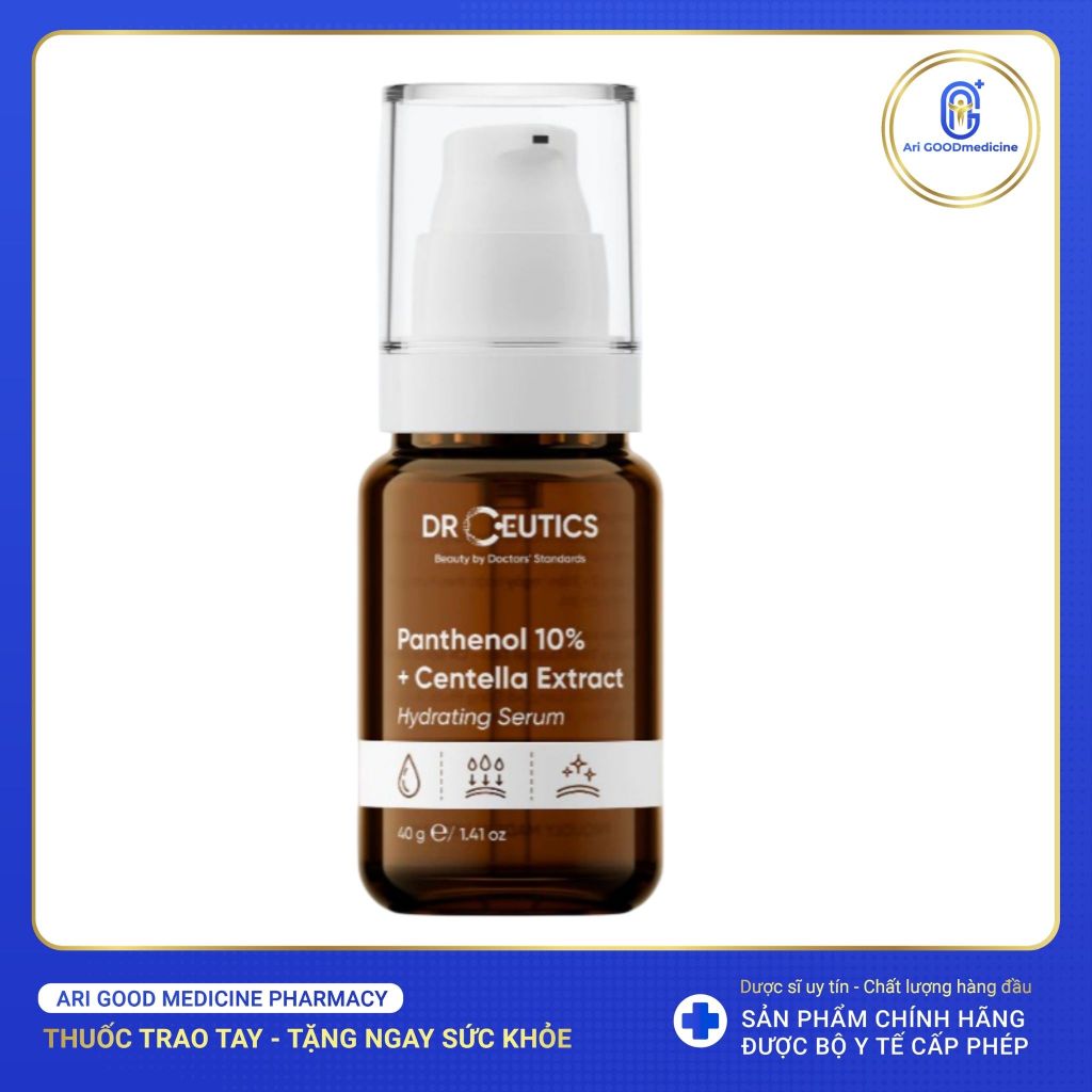 DRCEUTICS Phiên Bản Nâng Cấp Serum B5 DrCeutics Cấp Ẩm Và Phục Hồi Da Panthenol 10% + Centella Extra
