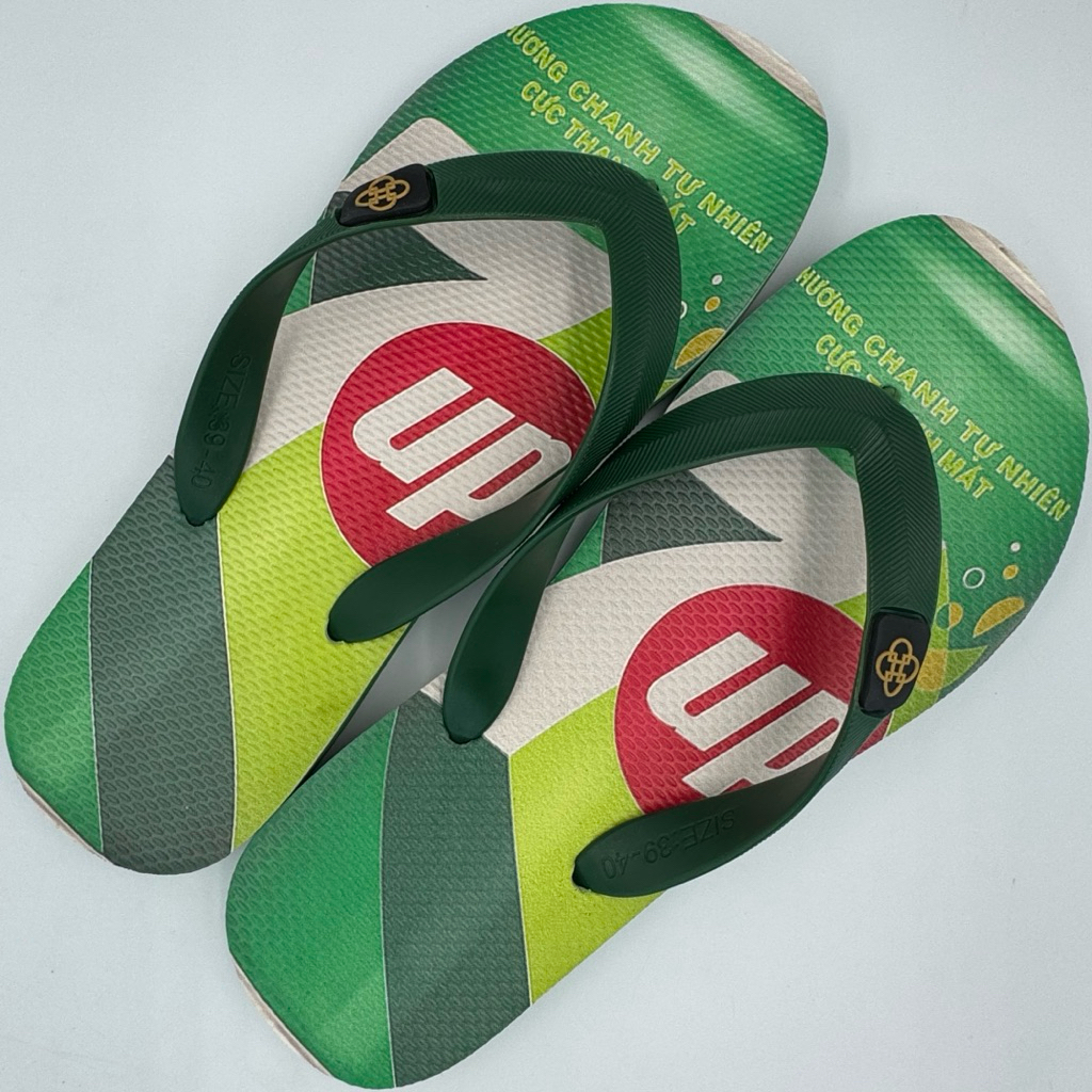 Dép nam Hùng Đào in hình 7up