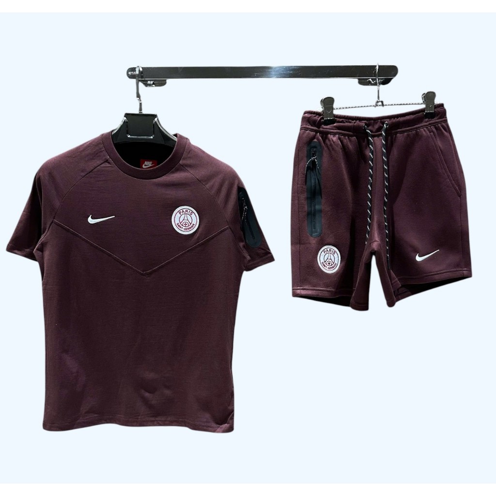 Set Thời Trang Nam Áo và Quần PSG@  Mai Thêu Ngực Mẫu Mới 2026