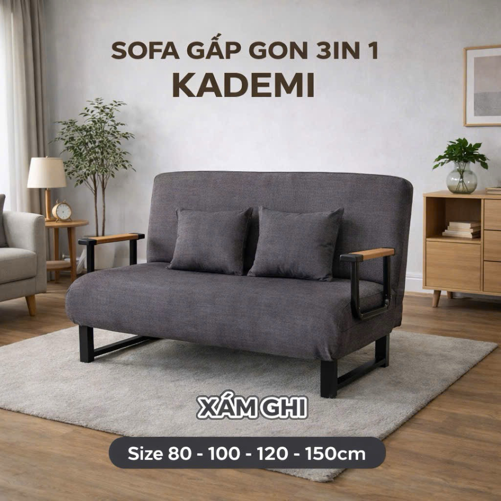 Sofa giường cao cấp - ngả giường 1m9*1m