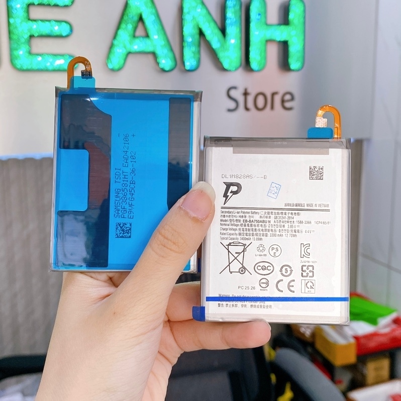 Pin Samsung A10 / M10 / A750 / A7 2018 ( EB-BA750 ) - Zin, hàng y hình