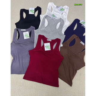 Áo ba lỗ có mút ngực nữ Áo croptop kiểu nhiều màu