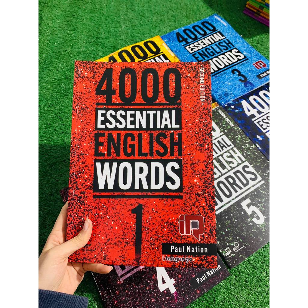 4000 Essential English Words – Bộ 6 Cuốn Học Từ Vựng, Có bán lẻ - In màu - Có Đáp Án, File Nghe