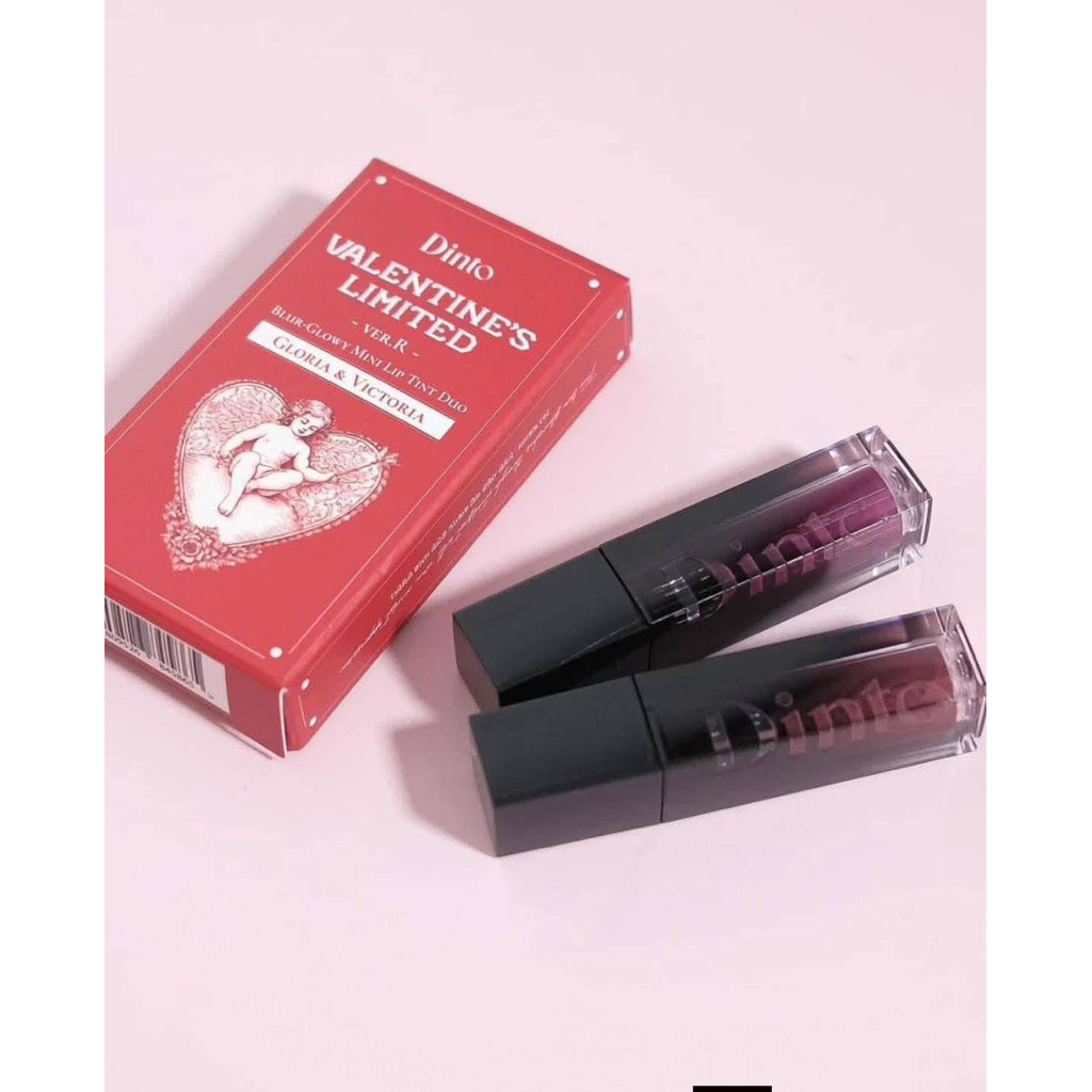 Set 2 thỏi son mini DINTO VALENTINE'S LIMITED