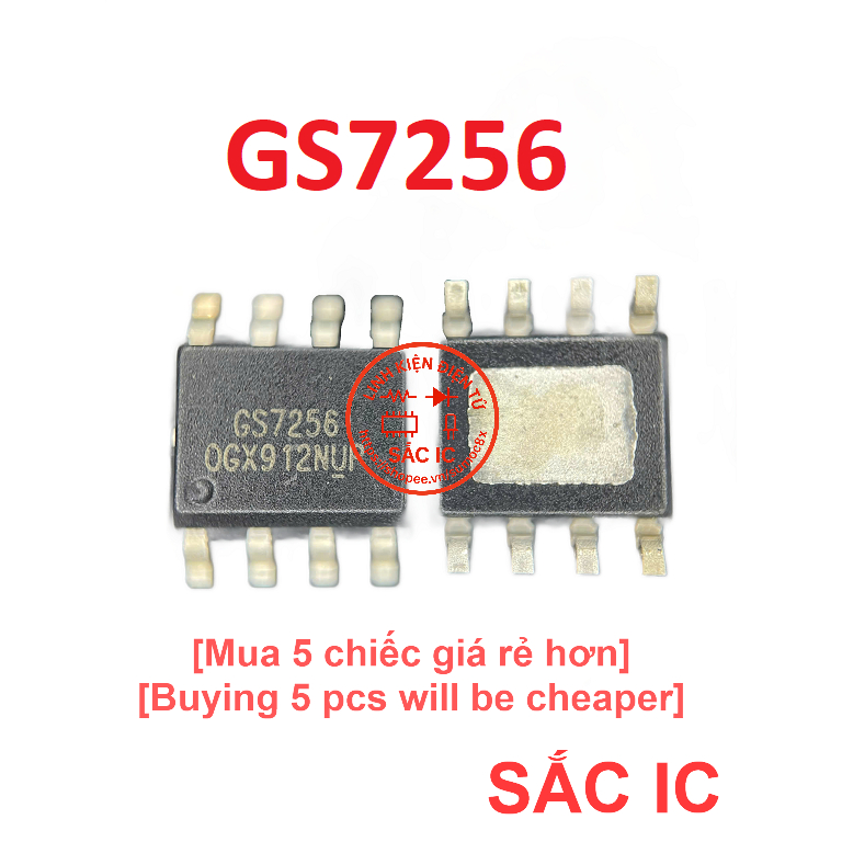[G69] GS7256 7256 ic nguồn trên bo mạch - Mới nguyên bản - Original NEW