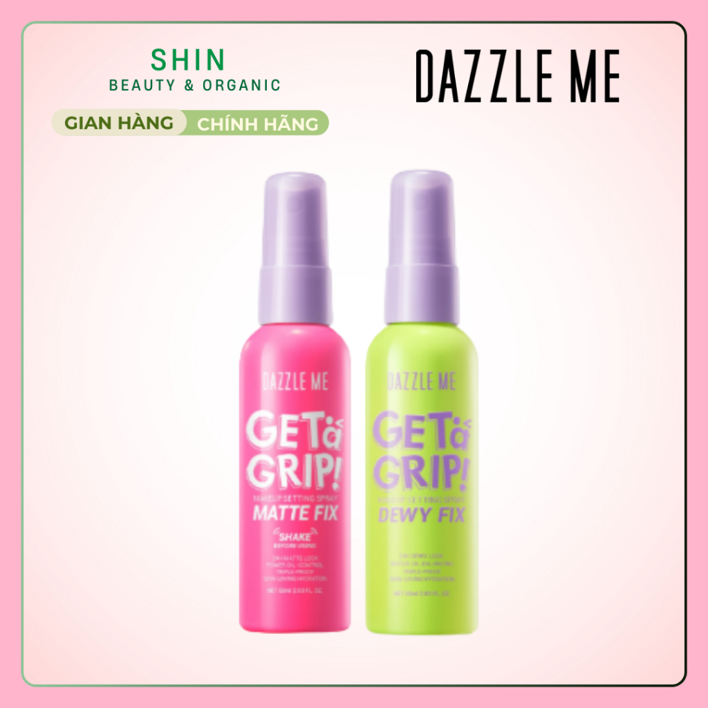 Dazzle Me Xịt Khóa Nền Make Up Setting Spray 60ml