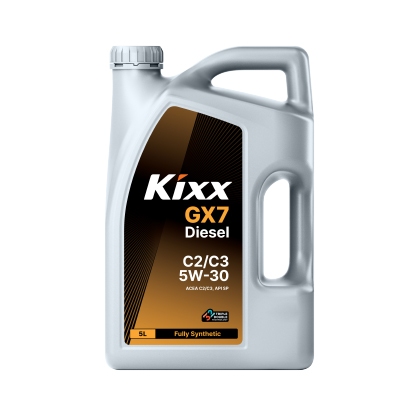 Dầu nhớt ô tô KIXX GX7 Diesel C2 C3 5W30 4L